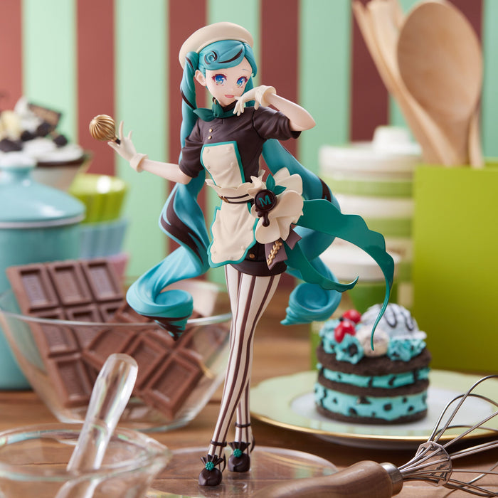 Sega Piapro Charaktere Hatsune Miku Luminasta Bitter Patissiere Figur