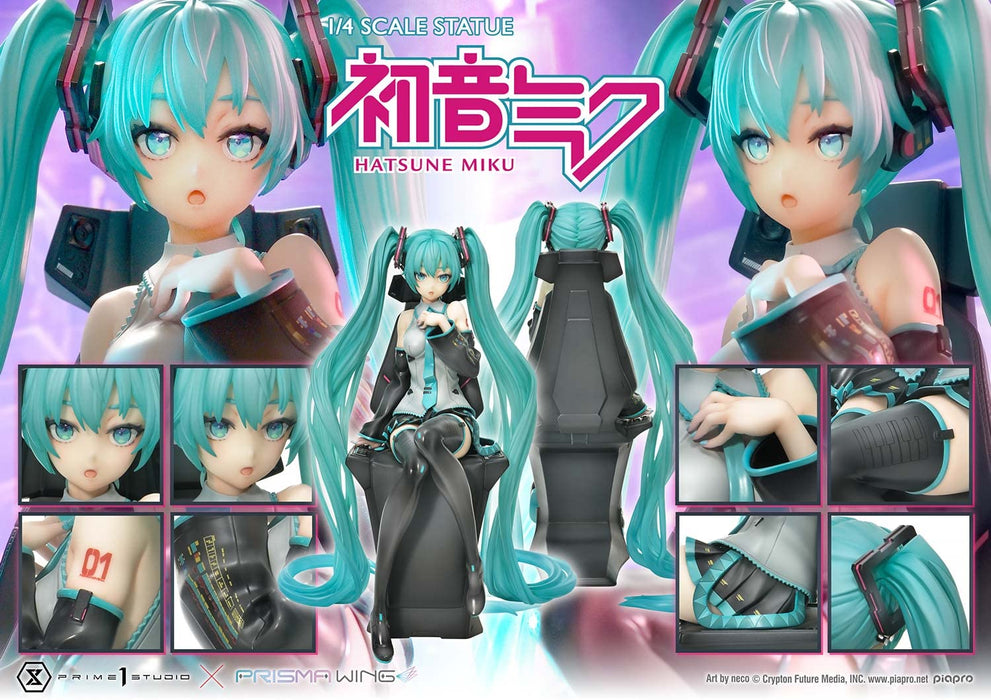 Prime 1 Studio: Piapro Characters Hatsune Miku Prisma Wing 1/4 Scale Pwpcl-07