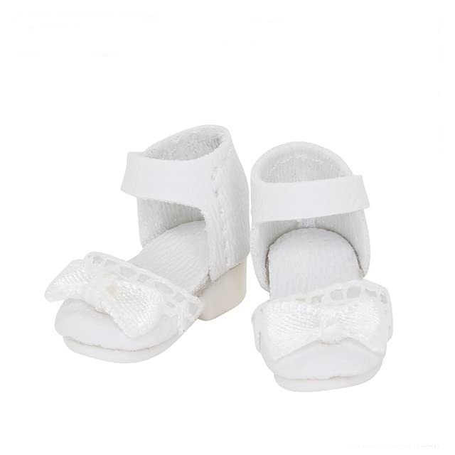 Azone Picco Neemo 1/12 Weiße Schuhe mit Knöchelriemen, Puppenzubehör