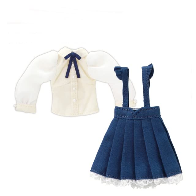 Azone Picco Neemo Wear 1/12 Sheer Jumper Skirt Set Navy Ivory Doll Accessory