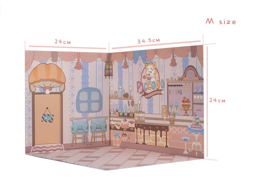 Genesis Piccodo Action Doll Background Board for Cake Shop M Display