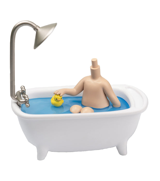 Genesis Piccodo Action Doll Diorama Head Stand Bathtub Natural Finish