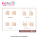 Genesis Piccodo Pic-H001Cw Alternative Hand Set A in Cream White- Japan Figure Store - #1 Bring To You The Best Japanese Goods