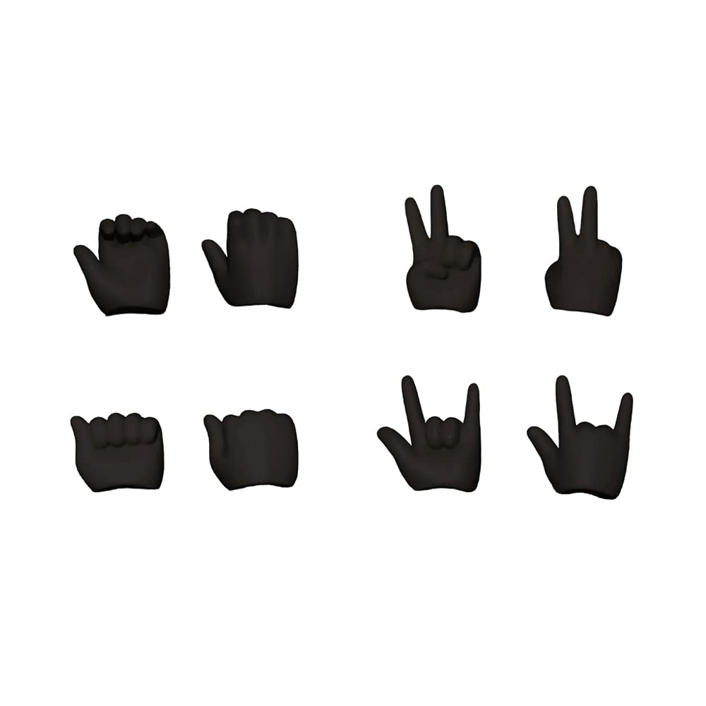 Genesis Piccodo Series Pic-H001Pb Alternative Hands Set A Pure Black- Japan Figure Store - #1 Bring To You The Best Japanese Goods
