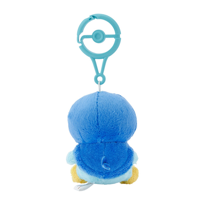 Pokemon Center Piplup Mascot Plush with Carabiner Clip for Kids and Fans