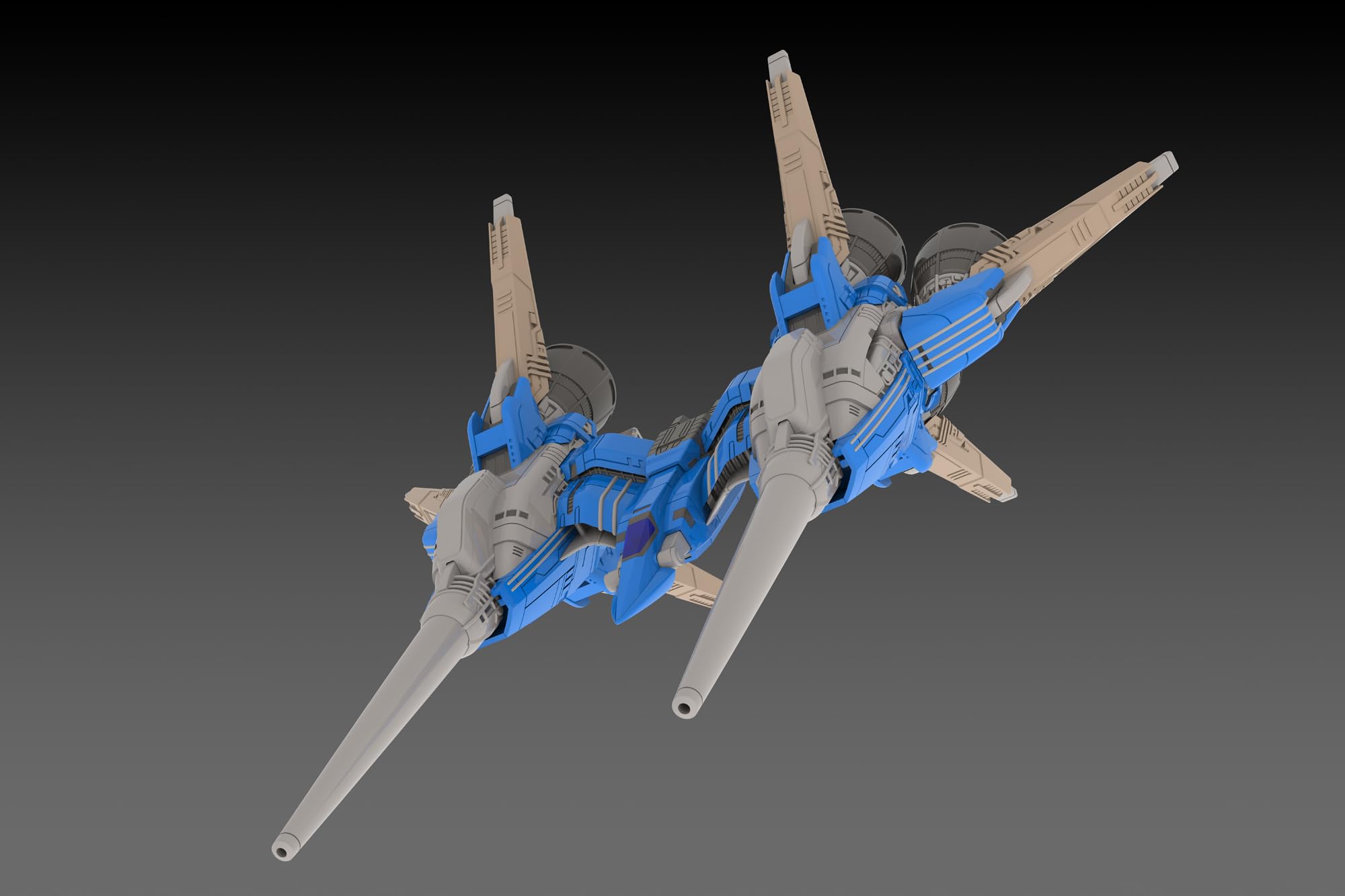 Plum Rayforce RVA-818 X-Lay 2P 1/144 Scale Pre-Colored Plastic Model Kit 144mm