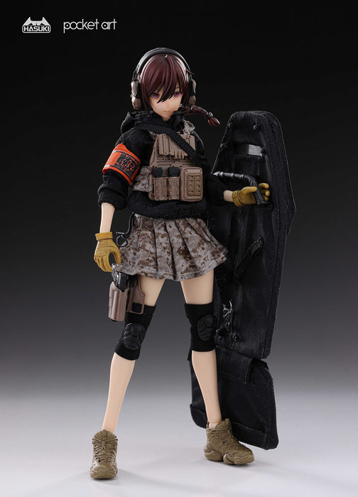 Hasuki Pocket Art Series Pa004 Guardian Rei Uzuki 1/12 Figure Collectible