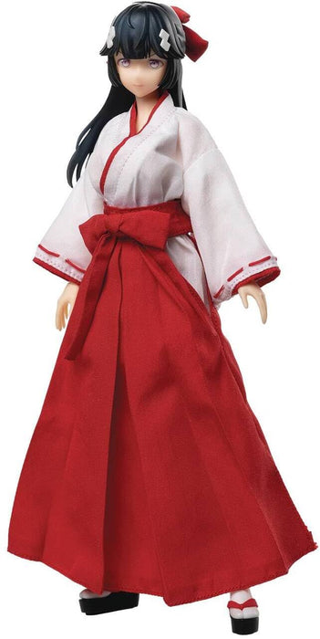 Hasuki Pocket Art Pa005 Exorcism Shrine Maiden Tsubaki Figurine 1/12 Scale