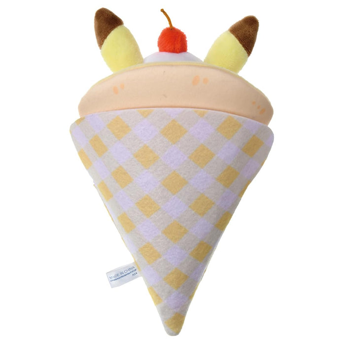 Takara Tomy Pocket Monsters Poke Pieces Pikachu Crepe Plush Toy