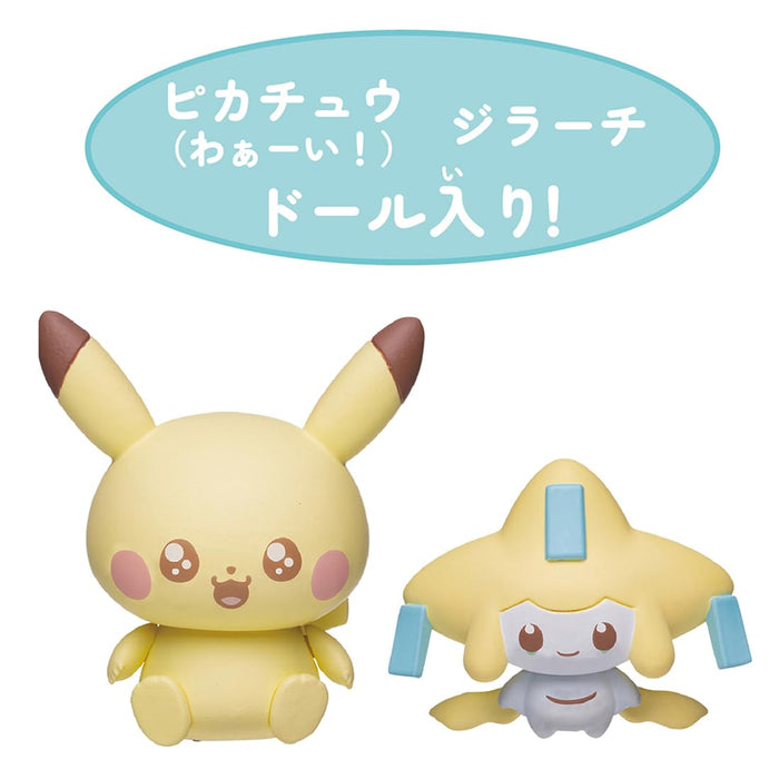 Takara Tomy Pokémon Starry Sky Park Pikachu Jirachi Pokepeace Maison Set