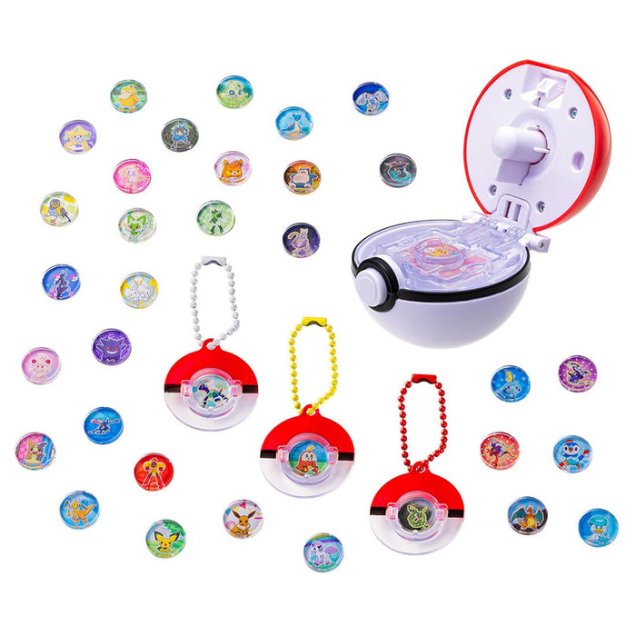 Takara Tomy Pocket Monsters Pokemon Sticker Maker Gacharinget-Set