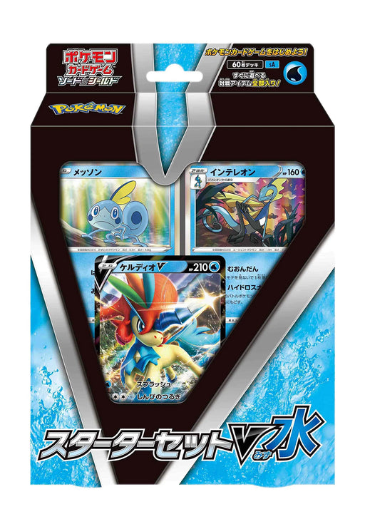 Pokemon Card Game Sword & Shield Starter Set V Water Buy Pokemon Card Game In Japan- Japan Figure Store - #1 Bring To You The Best Japanese Goods