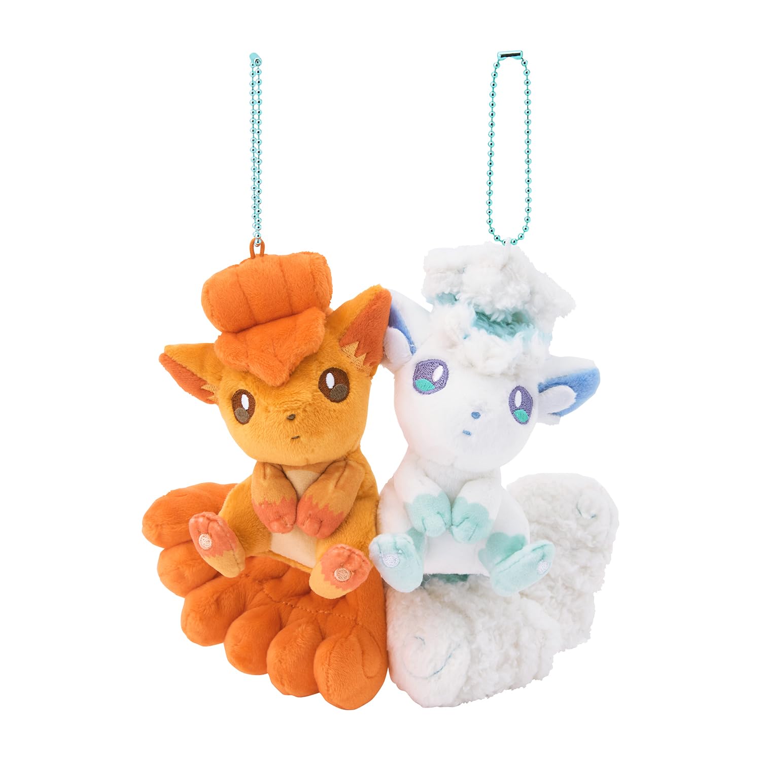 Pokemon Center Alolan Vulpix Magnetic Plush Keychain Japan Edition