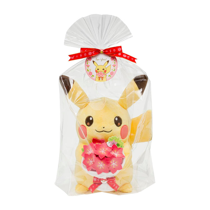 Pokemon Center Original Plush Toy Pikachu Gracidea Bouquet Edition