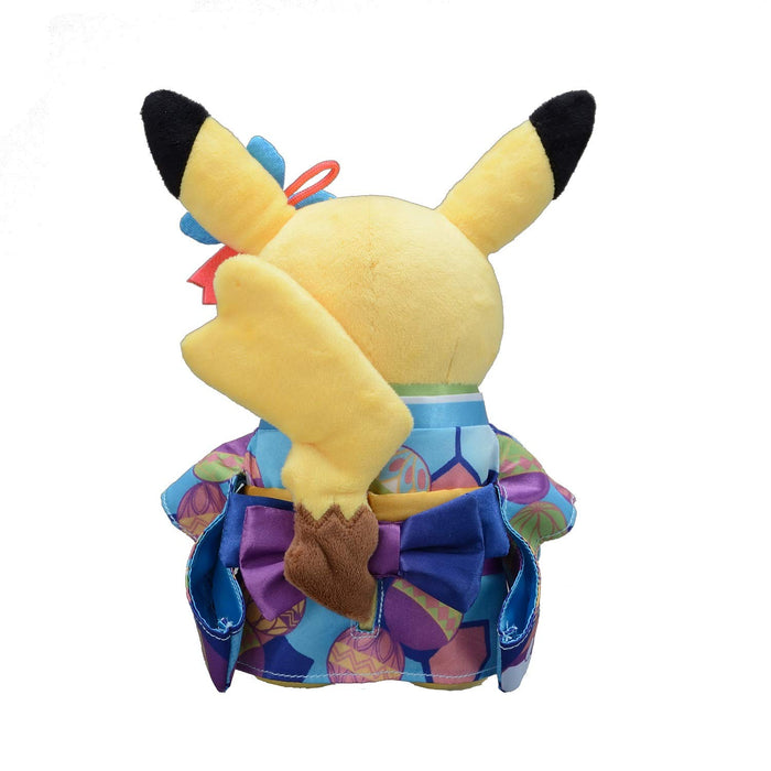 Pokemon Center Plush Toy Pikachu in Kimono 22cm Tall Kanazawa Edition