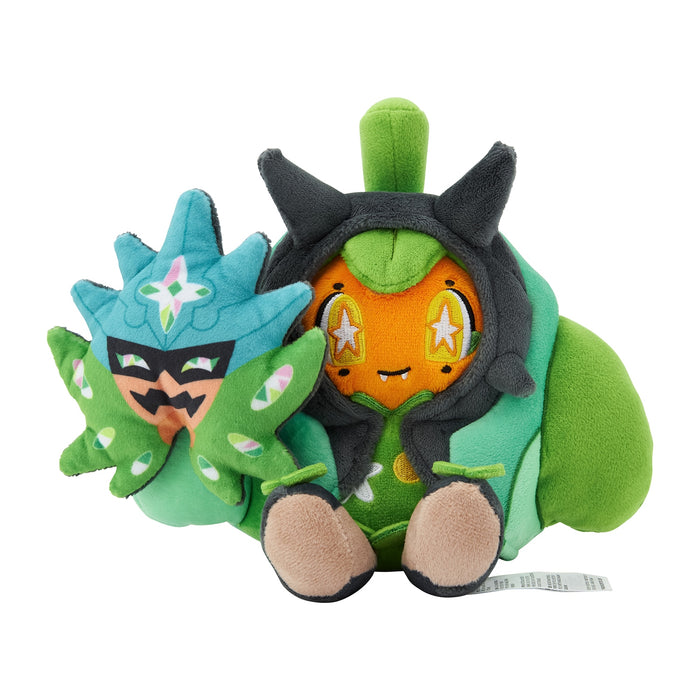 Centre Pokémon Poupées Pokémon Ogrepon Peluche Verte à Collectionner