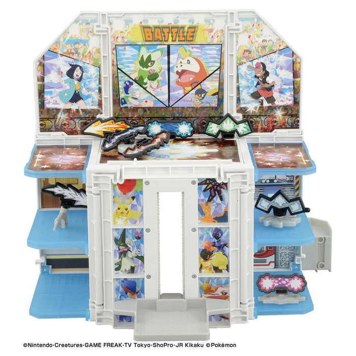 Takara Tomy Pokemon Moncolle Transforming Terastar Gym Toy