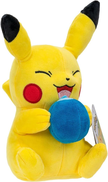 Pokemon Pikachu 8-Inch Blue Oranberry Plush Toy Stuffed Animal