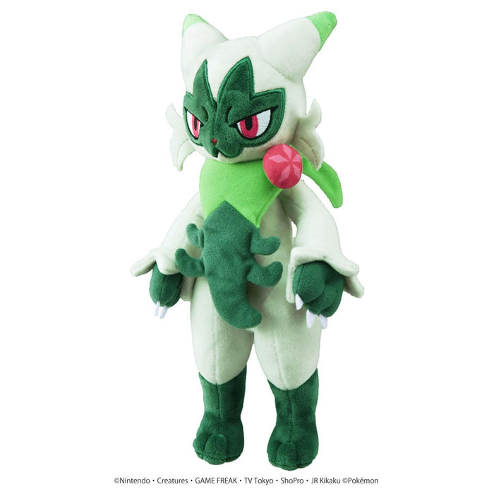 Peluche Pokémon Takara Tomy Nyarote Animal en peluche doux et câlin