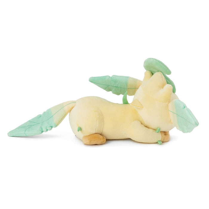 Takara Tomy Arts Japan Plush S Leafeon 36Cm Pokemon Sleeping Friend