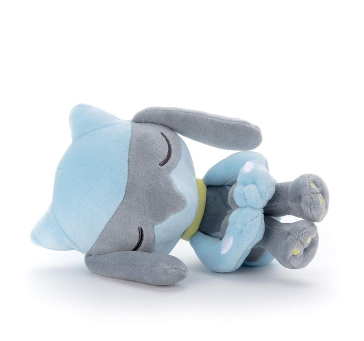 Takaratomy Arts Pokemon Riolu Sleeping Friend Plush Toy 25cm Wide