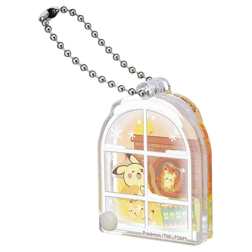 Takara Tomy Pokémon Moving Acrylic Charm Cozy Winter Collection Box