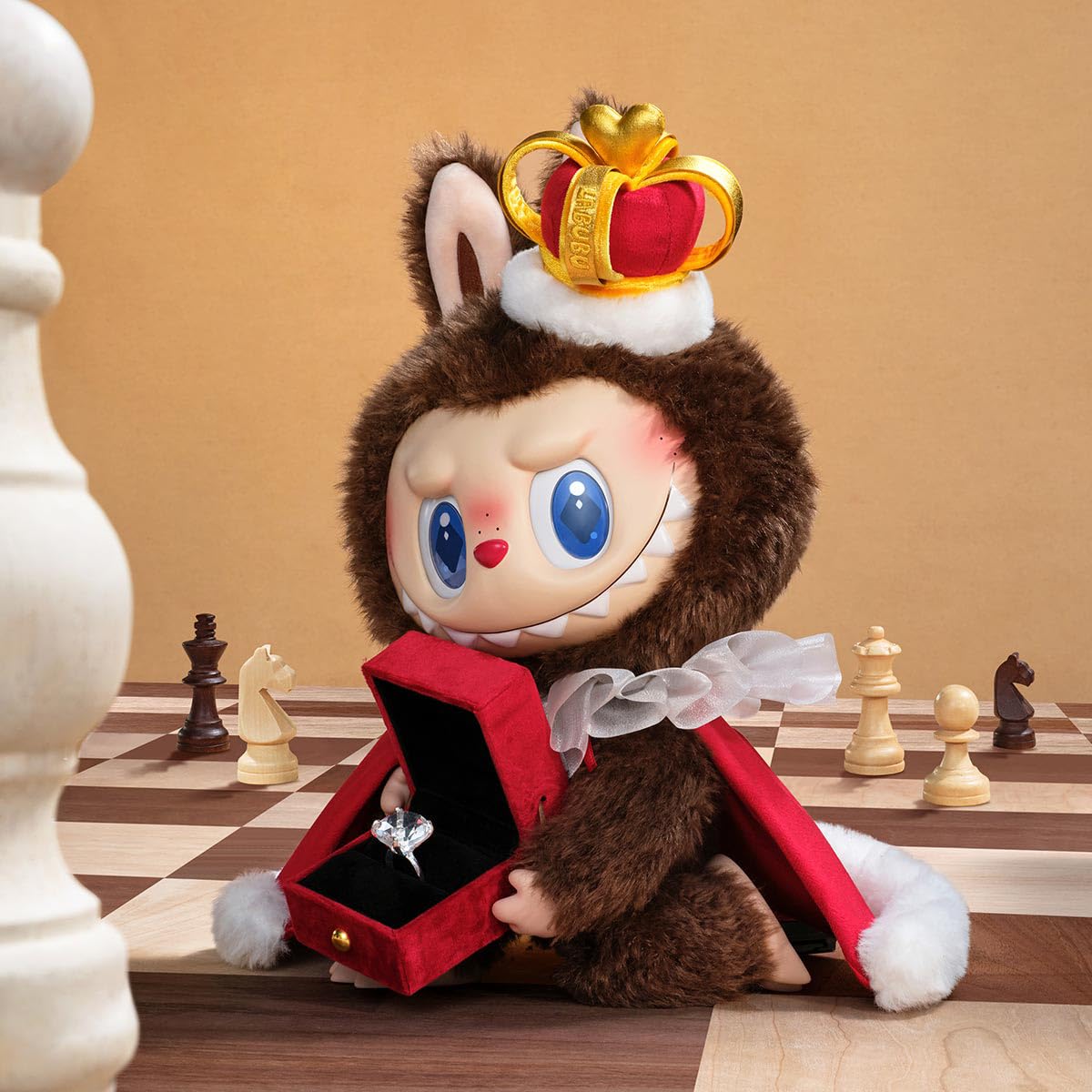 Pop Mart The Monsters Checkmate Plush Toy - Cute & Collectible Gift