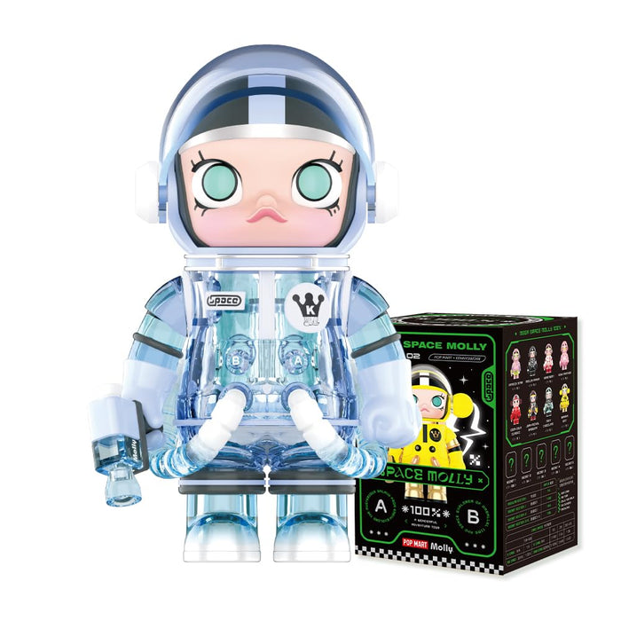 Pop Mart Mega Space Molly Série 100 Peace Blind Box PVC Jouet Modèle Cadeau