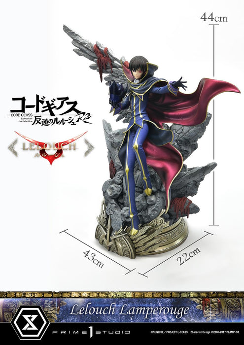 Prime 1 Studio Code Geass Lelouch 1/6 Scale Polystone Statue 44cm