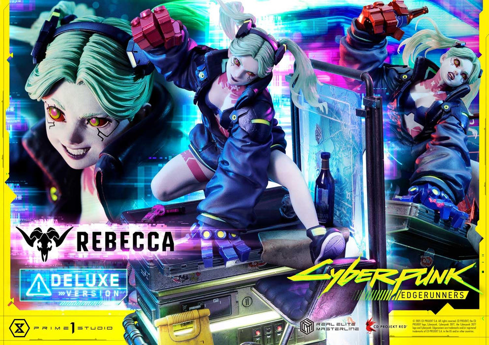 Prime 1 Studio Cyberpunk Edge Runners Rebecca 1/4 Scale Figure 640mm Dx Edition