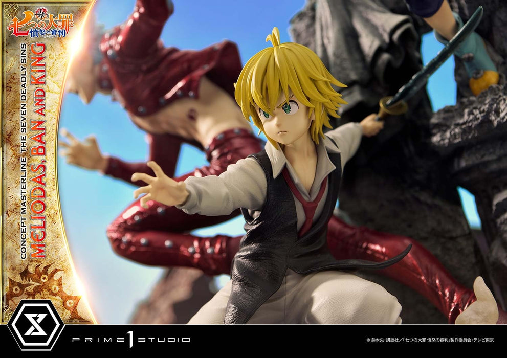 Prime 1 Studio 1/6 Scale Meliodas Figure Seven Deadly Sins 55cm Polystone