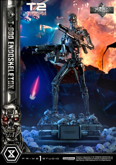 Prime 1 Studio T-800 Endoskeleton: Terminator 2 Museum Masterline Polystone 1/3