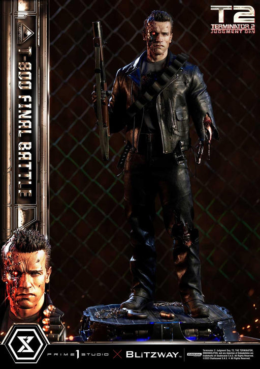 Prime 1 Studio T-800 Final Battle 1/3 Scale Figure 74.7cm Terminator 2 Model