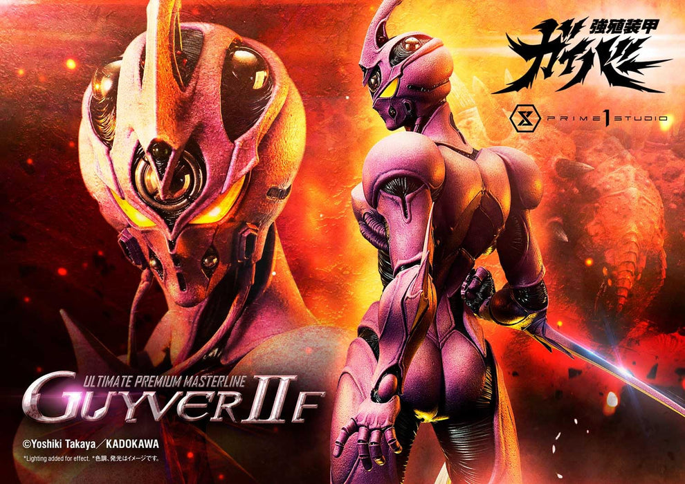 Prime 1 Studio Guyver II F 1/4 Scale Figure 880mm Polystone Pre-Painted