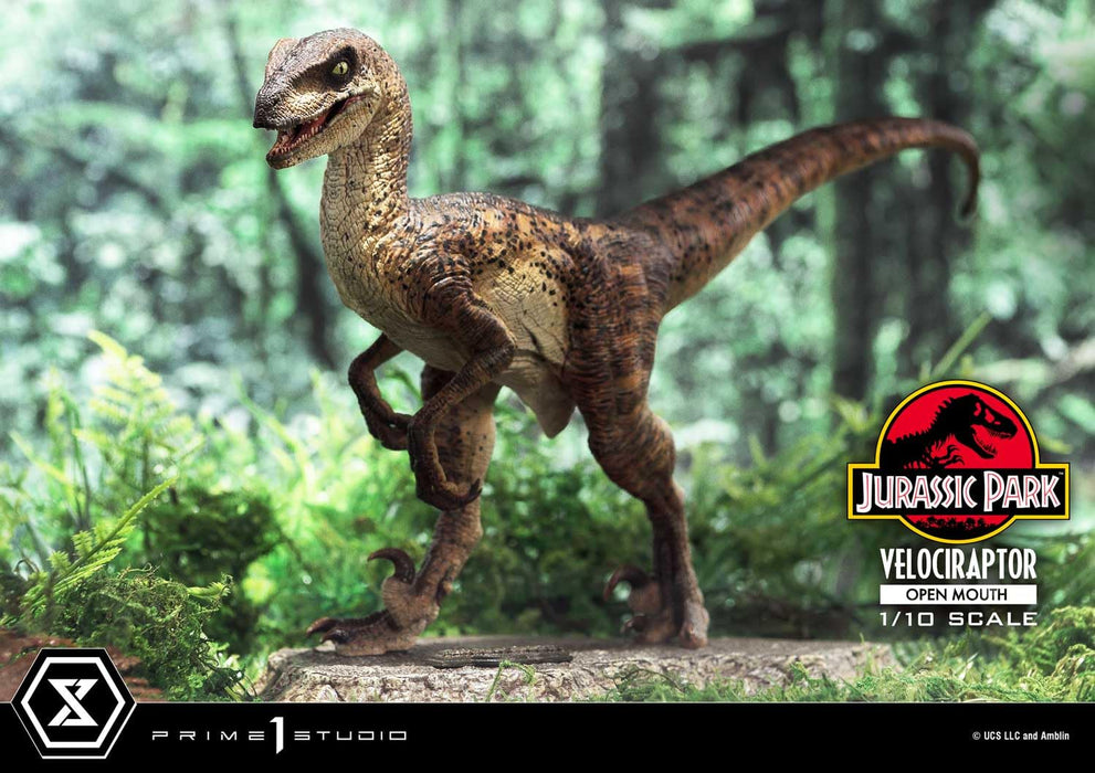 Prime 1 Studio Jurassic Park Velociraptor Open Mouth Figure Collectible