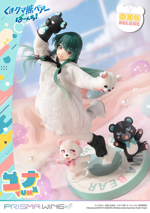 Prime 1 Studio Prisma Wing Yuna DX 1/7 Scale Figure Kuma Kuma Kuma Bear