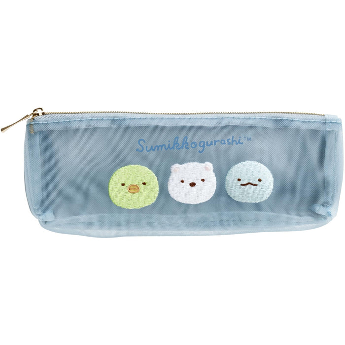 San-X Sumikko Gurashi Pochette à stylos en maille Pt16203 – Rangement élégant et durable