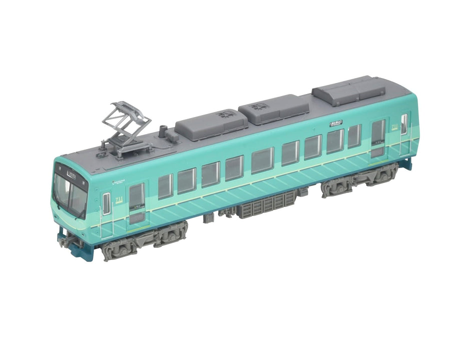 Tomytec Eizan Railway Serie 700 Erneuerungswagen Nr. 711 Grün Diorama Supplies