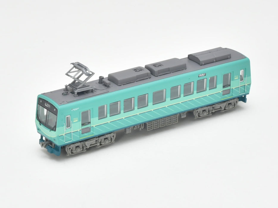 Tomytec Eizan Railway Serie 700 Erneuerungswagen Nr. 711 Grün Diorama Supplies