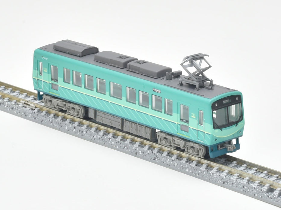 Tomytec Eizan Railway Series 700 Renewal Car No. 711 Green Diorama Supplies