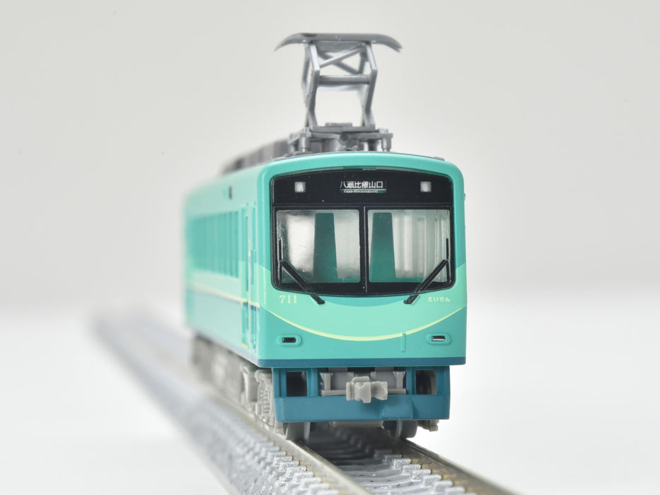 Tomytec Eizan Railway Series 700 Renewal Car No. 711 Green Diorama Supplies