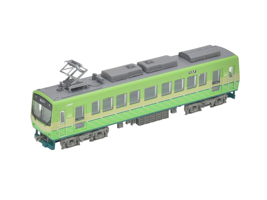 Tomytec Railway Collection Eizan Series 700 Car No. 712 Green Diorama Supplies