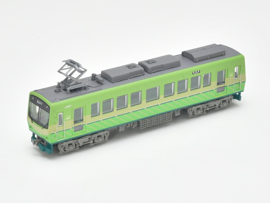 Tomytec Railway Collection Eizan Series 700 Car No. 712 Green Diorama Supplies