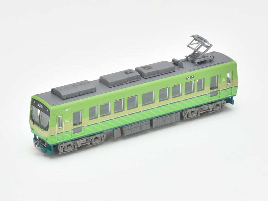 Tomytec Railway Collection Eizan Series 700 Car No. 712 Green Diorama Supplies