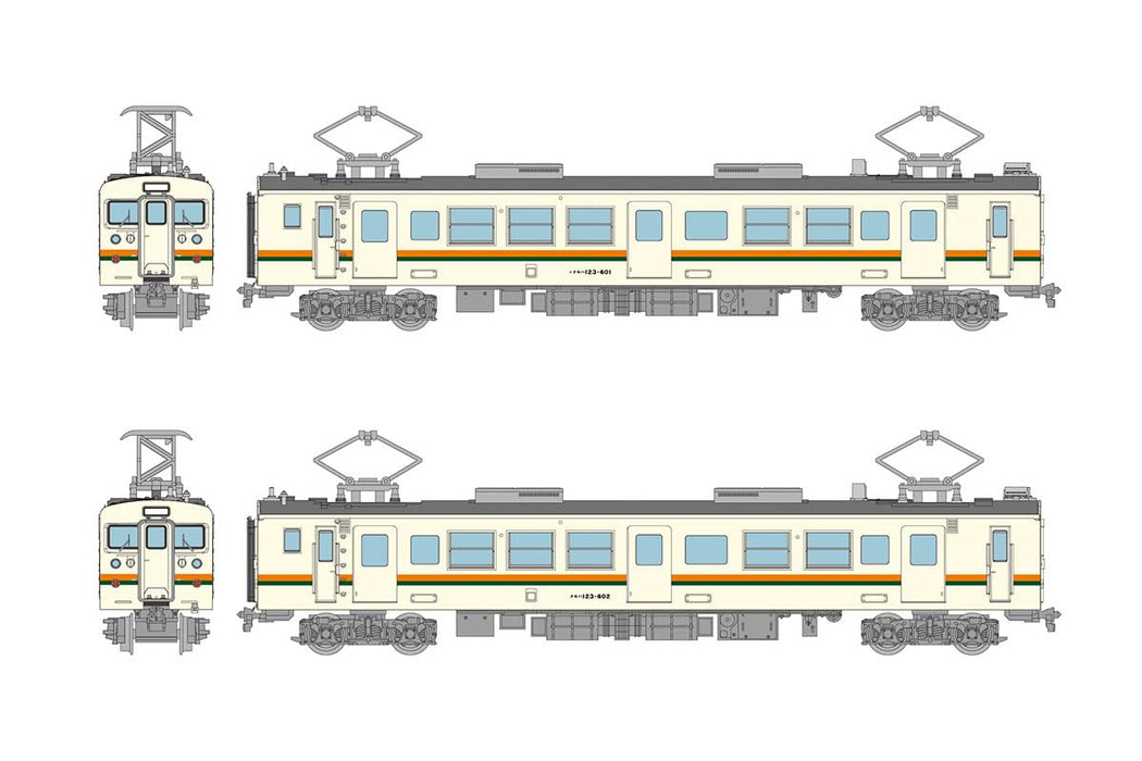 Tomytec Railway Collection Tetsuro Jr 123 Series 600 2 Car Set Diorama Supplies