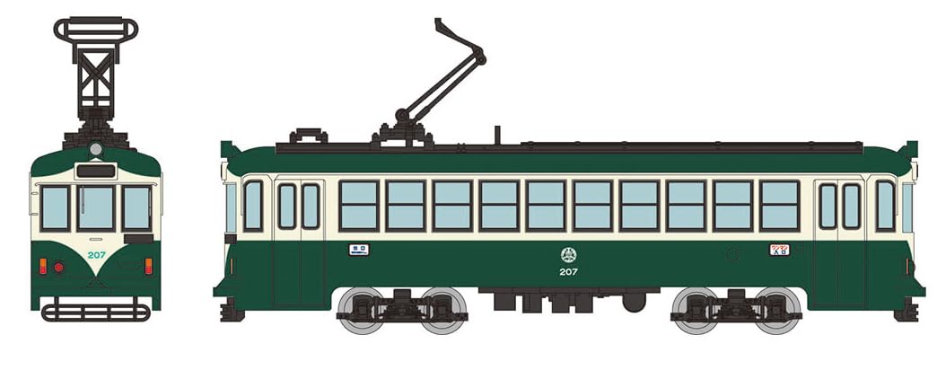 Tomytec Railway Collection Tetsuro Tosaden 200 Series 207th Car Diorama Supplies