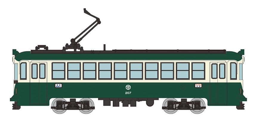 Tomytec Railway Collection Tetsuro Tosaden 200 Series 207th Car Diorama Supplies