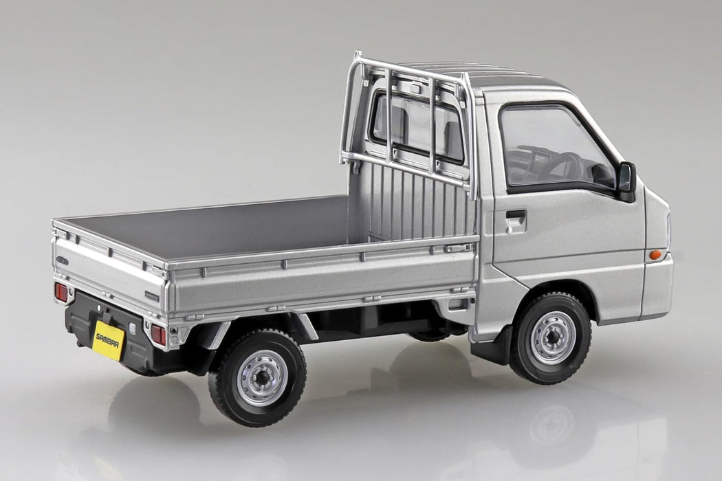 Aoshima Rakupla Snap Kit 05 Ss Subaru Sambar Truck Sterling Silver Metallic