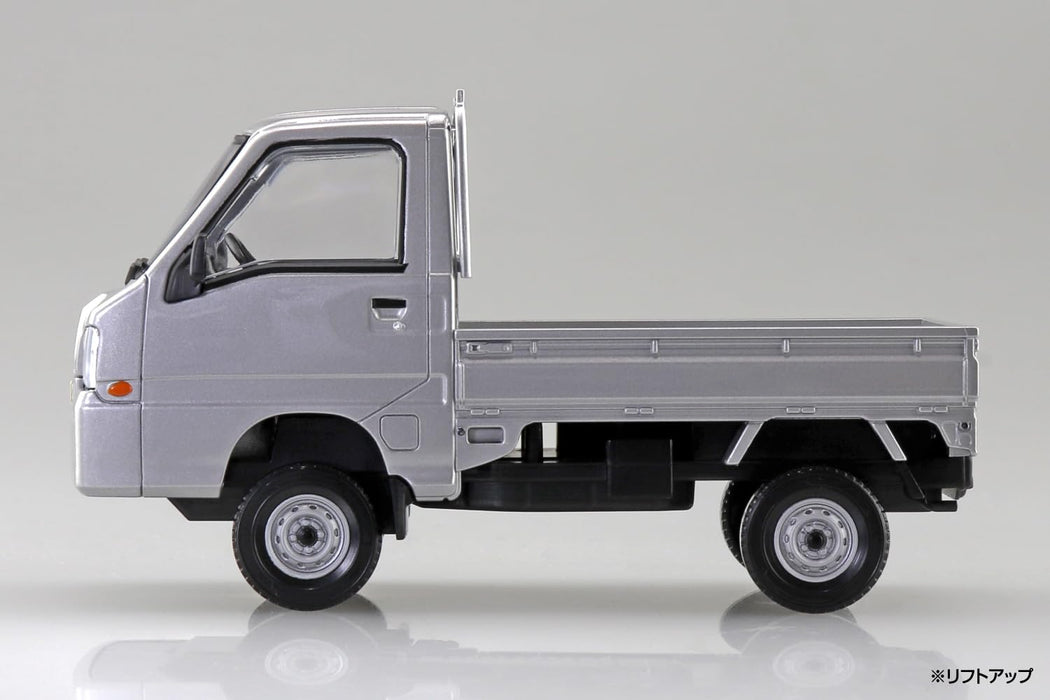 Aoshima Rakupla Snap Kit 05 Ss Subaru Sambar Truck Sterling Silver Metallic