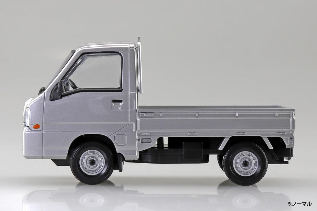 Aoshima Rakupla Snap Kit 05 Ss Subaru Sambar Truck Sterling Silver Metallic